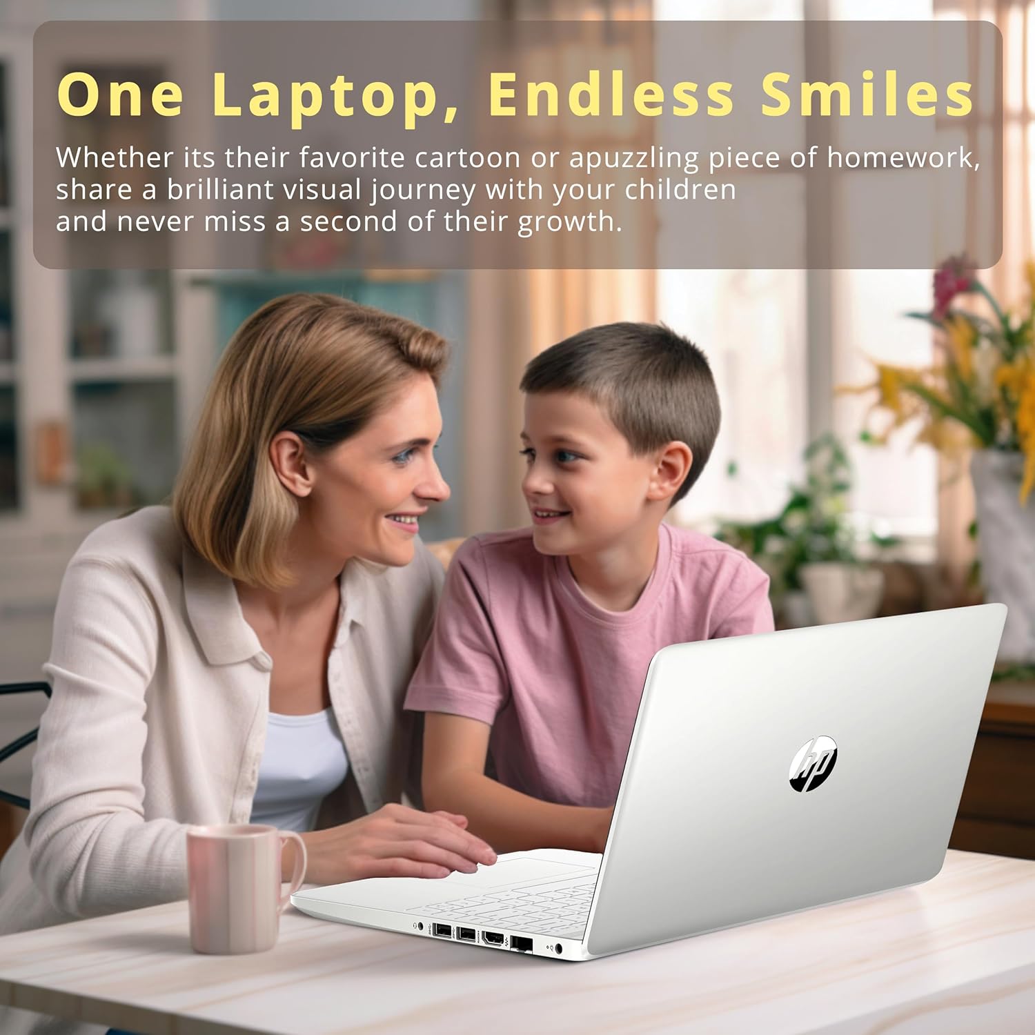 HP Premium Stream 14" HD BrightView Laptop, Intel Celeron N4120, 4GB RAM, 64GB eMMC, Intel UHD Graphics, HD Webcam, 1 Year Office 365, Bluetooth, WiFi, HDMI, Win 11s, Silver, 32GB Hotface USB Card - Image 7