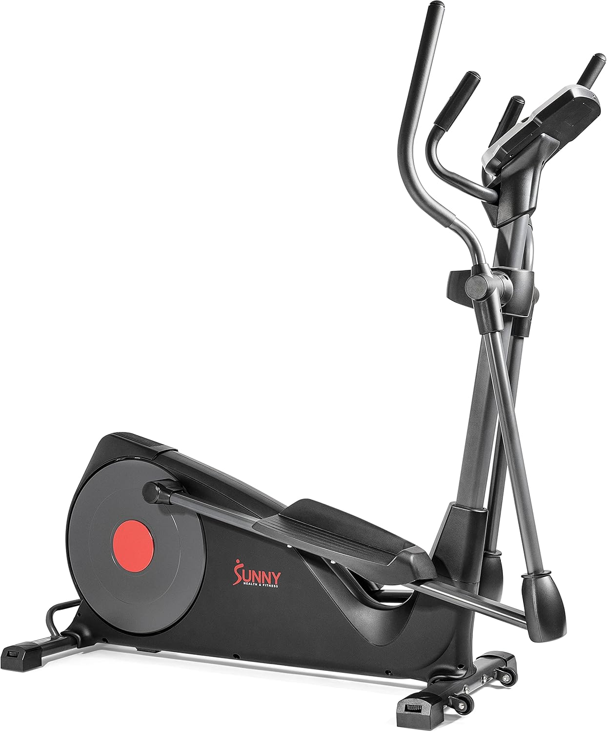 Sunny Health & Fitness Full Body Workout Elliptical Trainer with Digital Performance Monitor, Low Impact Exercise, and Optional Bluetooth with Exclusive SunnyFit App - Image 3