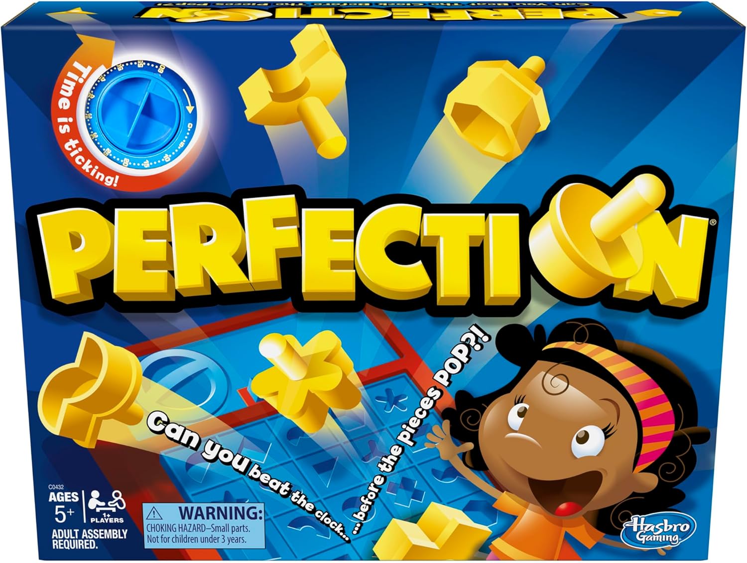 Hasbro Gaming Perfection Game for Preschoolers and Kids Ages 5 and Up, Popping Shapes and Pieces, Preschool Board Games for 1 or More Players - Image 2