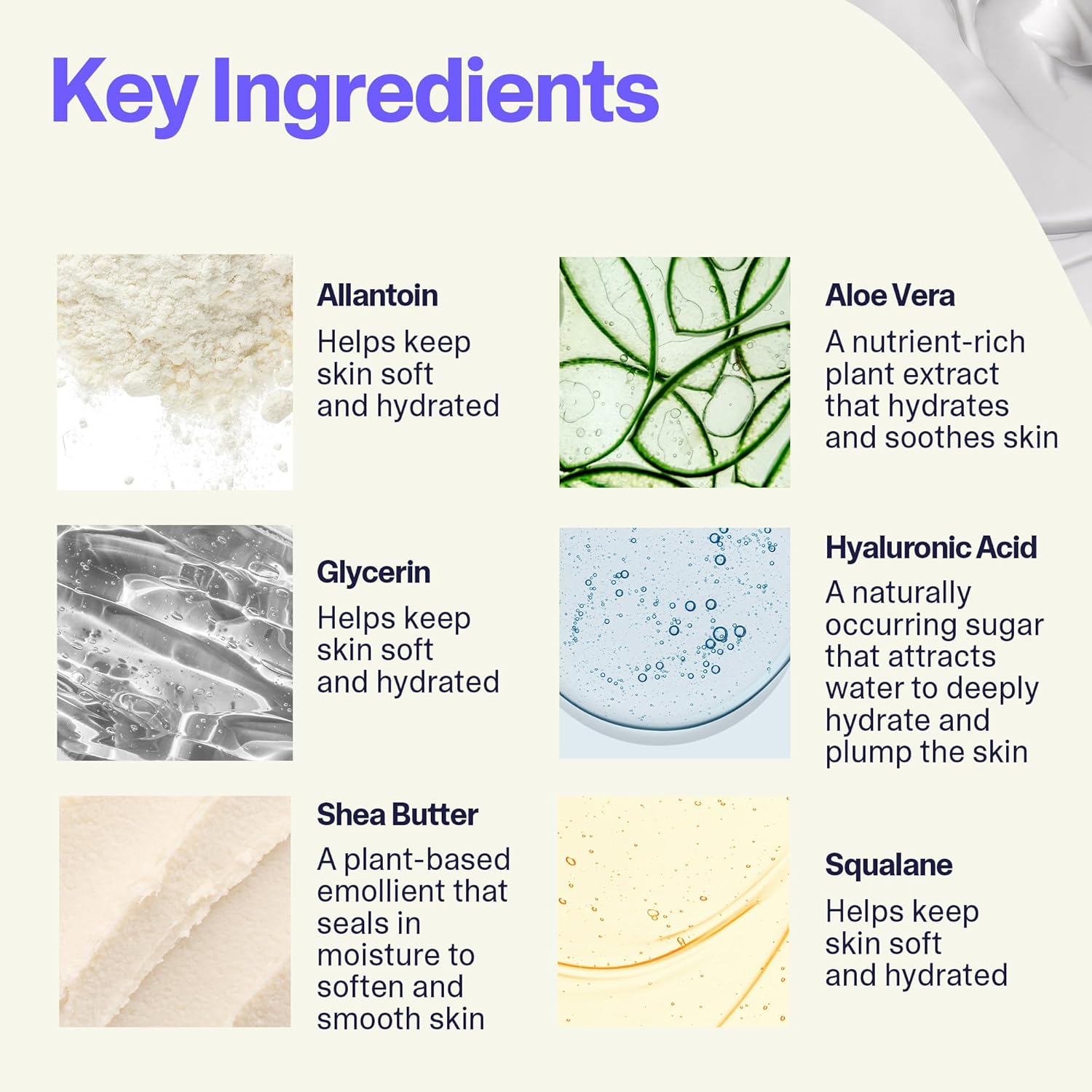 Curology Cream Moisturizer, Rich Hydrating Face Lotion for Dry Skin, with Shea Butter and Hyaluronic Acid, 1.7 fl oz - Image 4