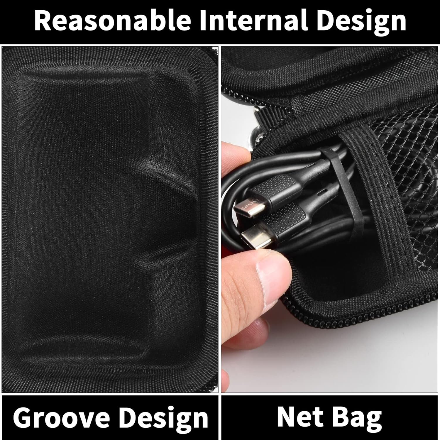 casmilee Case Compatible with Giiker Super Slide Brain Games+Case Compatible with iWALK Portable Charger Power Bank 4500/4800/3350mAh - Image 8