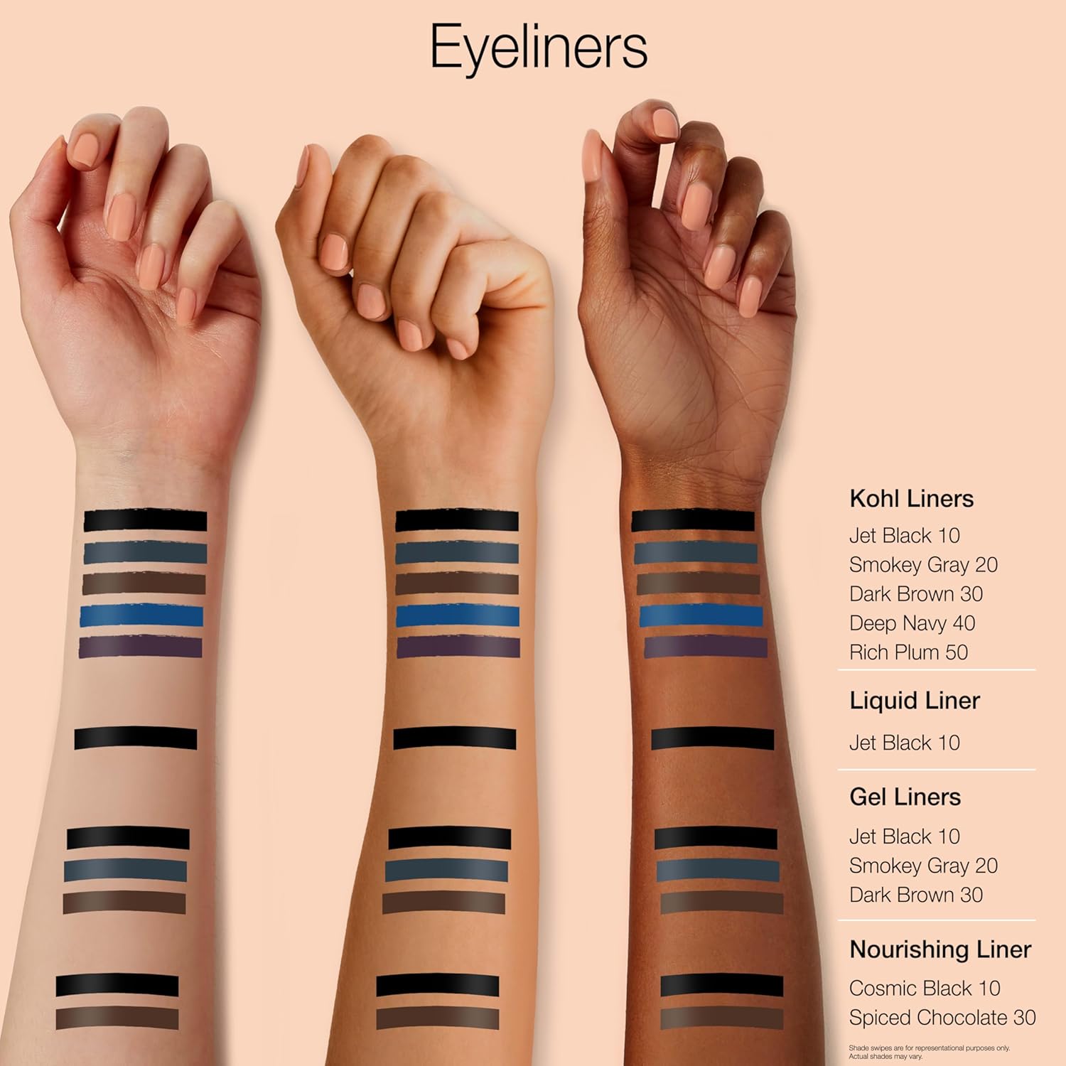 Neutrogena Smokey Kohl Eyeliner with Antioxidant Vitamin E, Water-Resistant & Smooth-Gliding Eyeliner Makeup, Dark Brown, 0.014 oz - Image 3