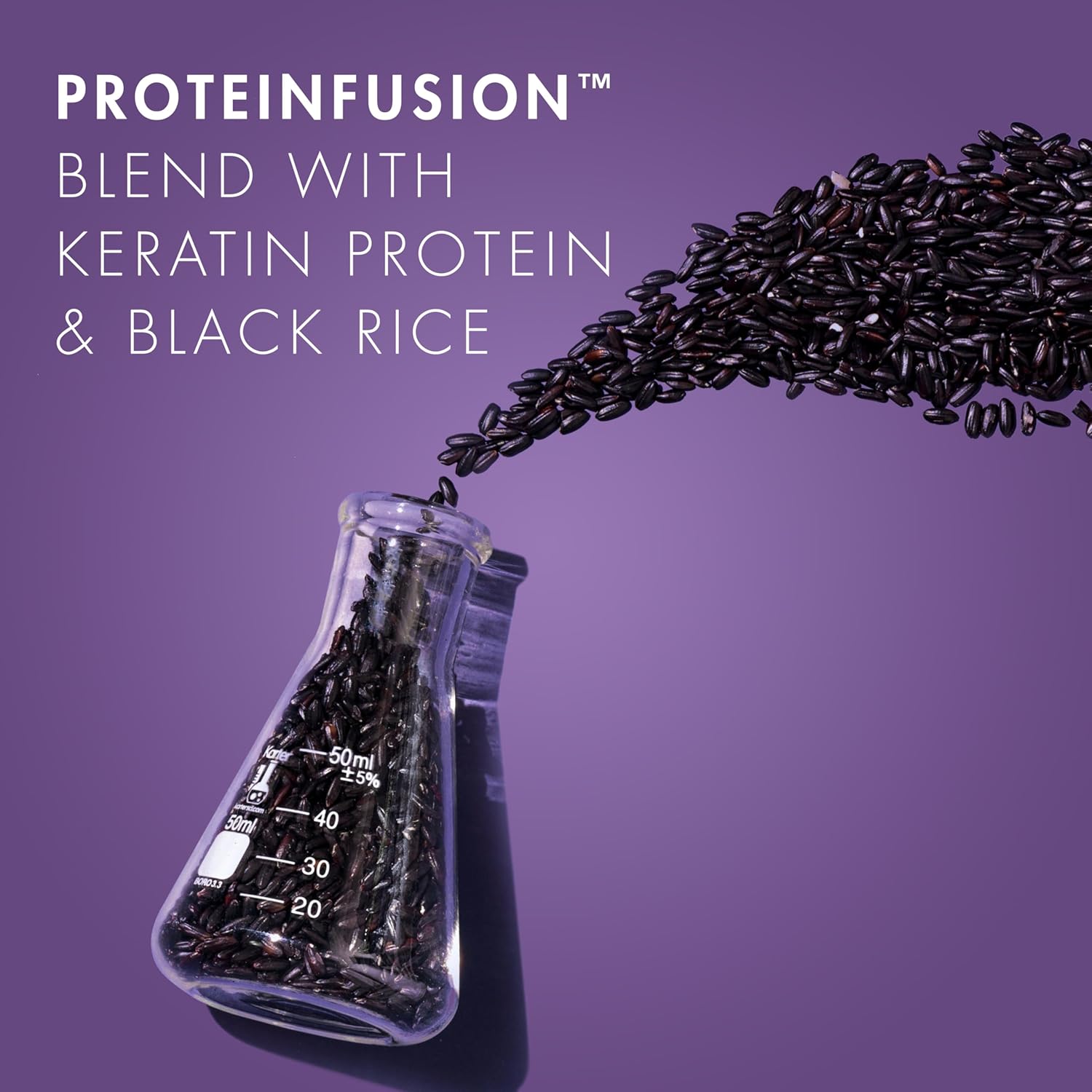 Nexxus Keraphix Shampoo With ProteinFusion for Damaged Hair Keratin Protein, Black Rice, Silicone-Free 33.8 oz - Image 5