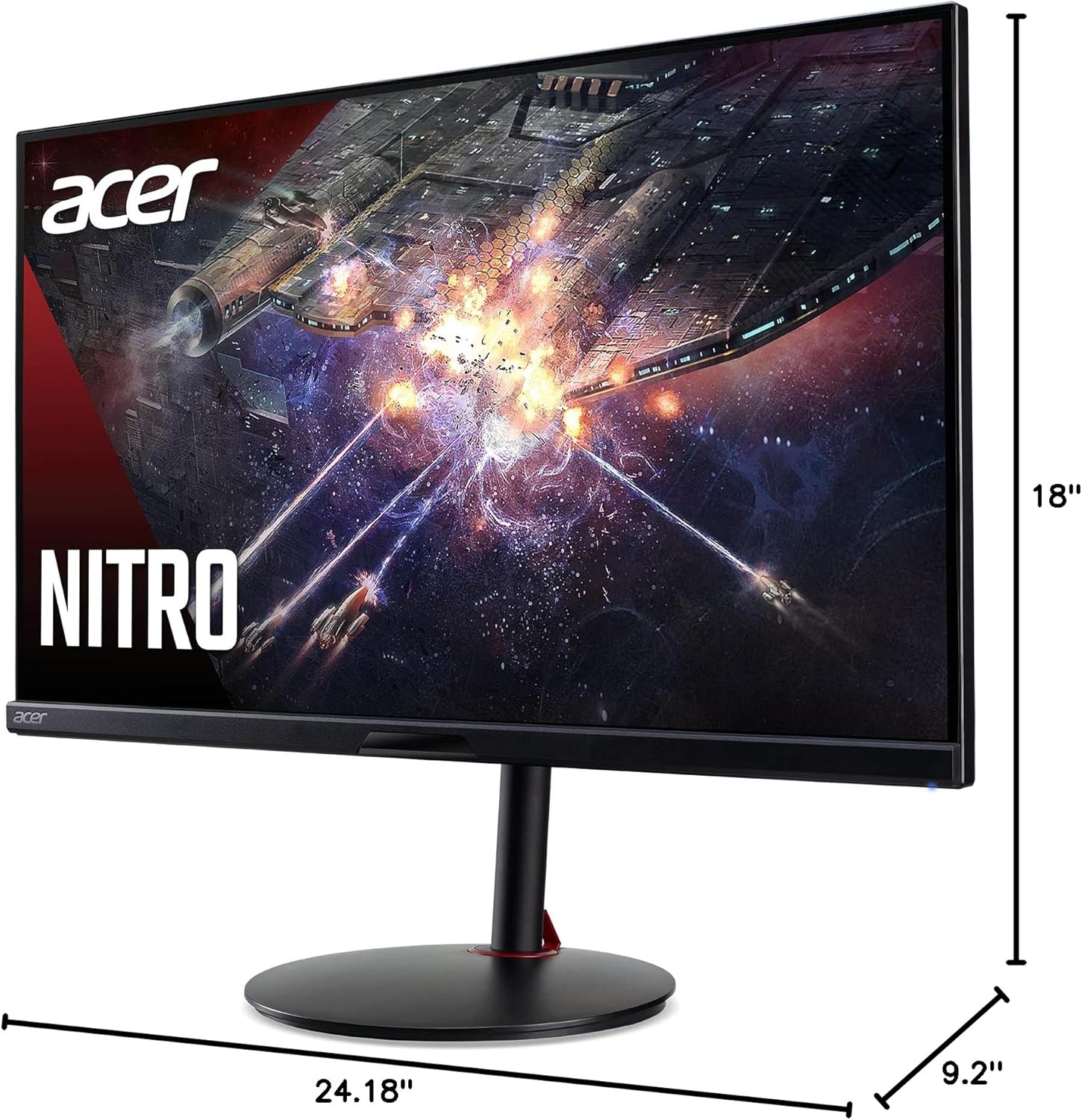 Acer Nitro XV272U KFbmiipruzx 27" WQHD 2560 x 1440 Gaming Monitor | AMD FreeSync Premium | Agile-Splendor IPS 600 | 300Hz Refresh Rate | Up to 0.5ms | USB 3.1 Type-C, Display Port & 2 x HDMI 2.1 - Image 15
