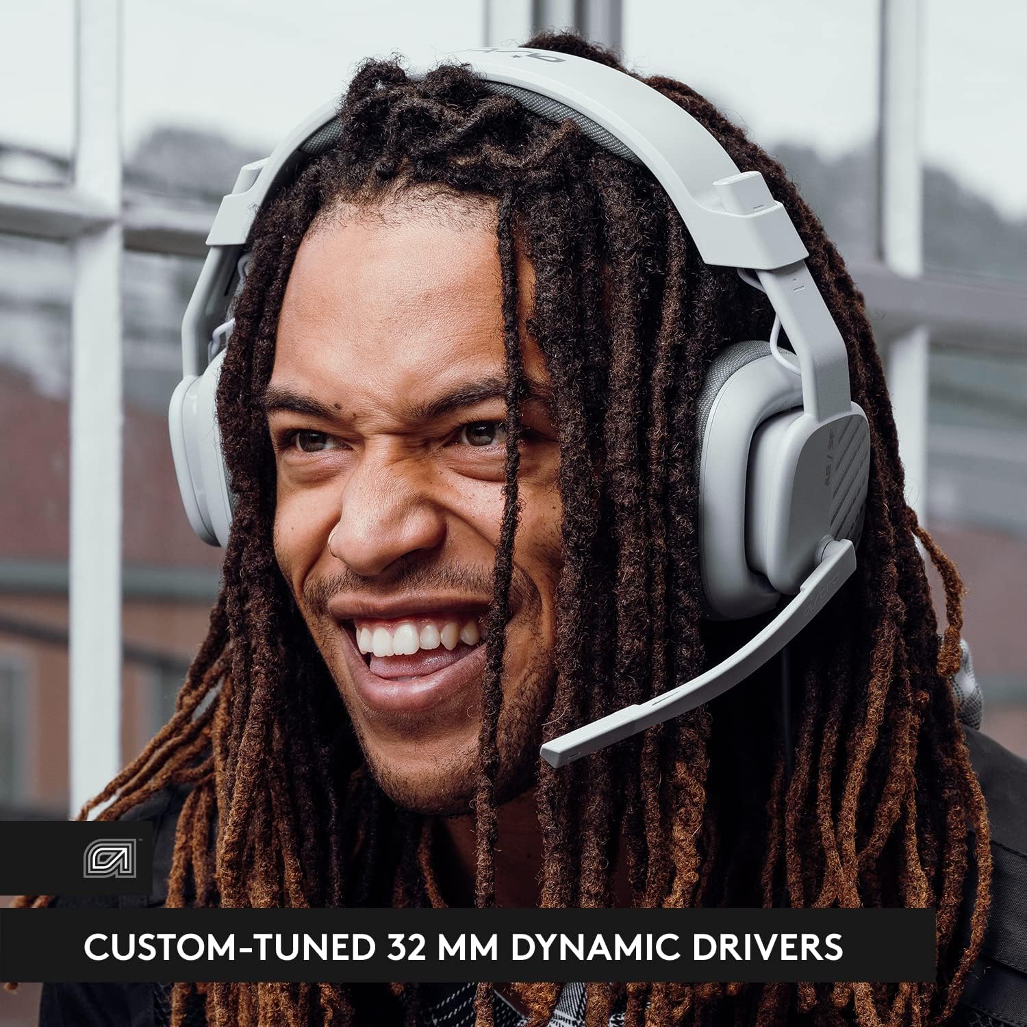 Logitech G Astro A10 Gen 2 Cross-Platform Wired Gaming Headset for PlayStation 5/4, Xbox S|X, Nintendo Switch, PC: 3.5mm Headphone Jack, 32mm Drivers, Flip-to-Mute Mic, Over-Ear - Grey - Image 3