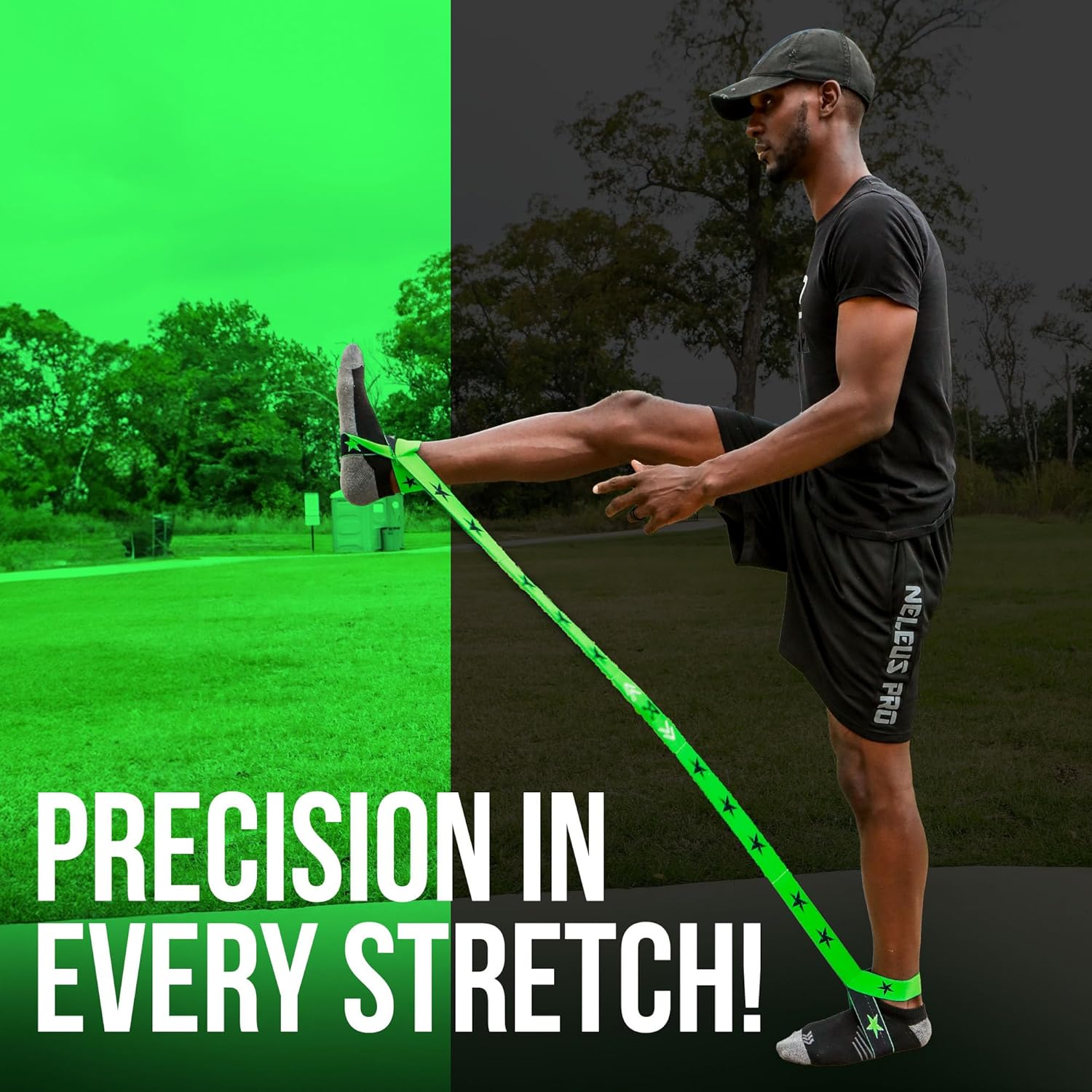 Two8 Bands Multi Loop Bands - Athletic Training Bands, Sports Performance Equipment Strength Conditioning Bands, Speed & Agility Bands - Resistance Bands for Strength Training Legs, Knee, Hip & Back - Image 6