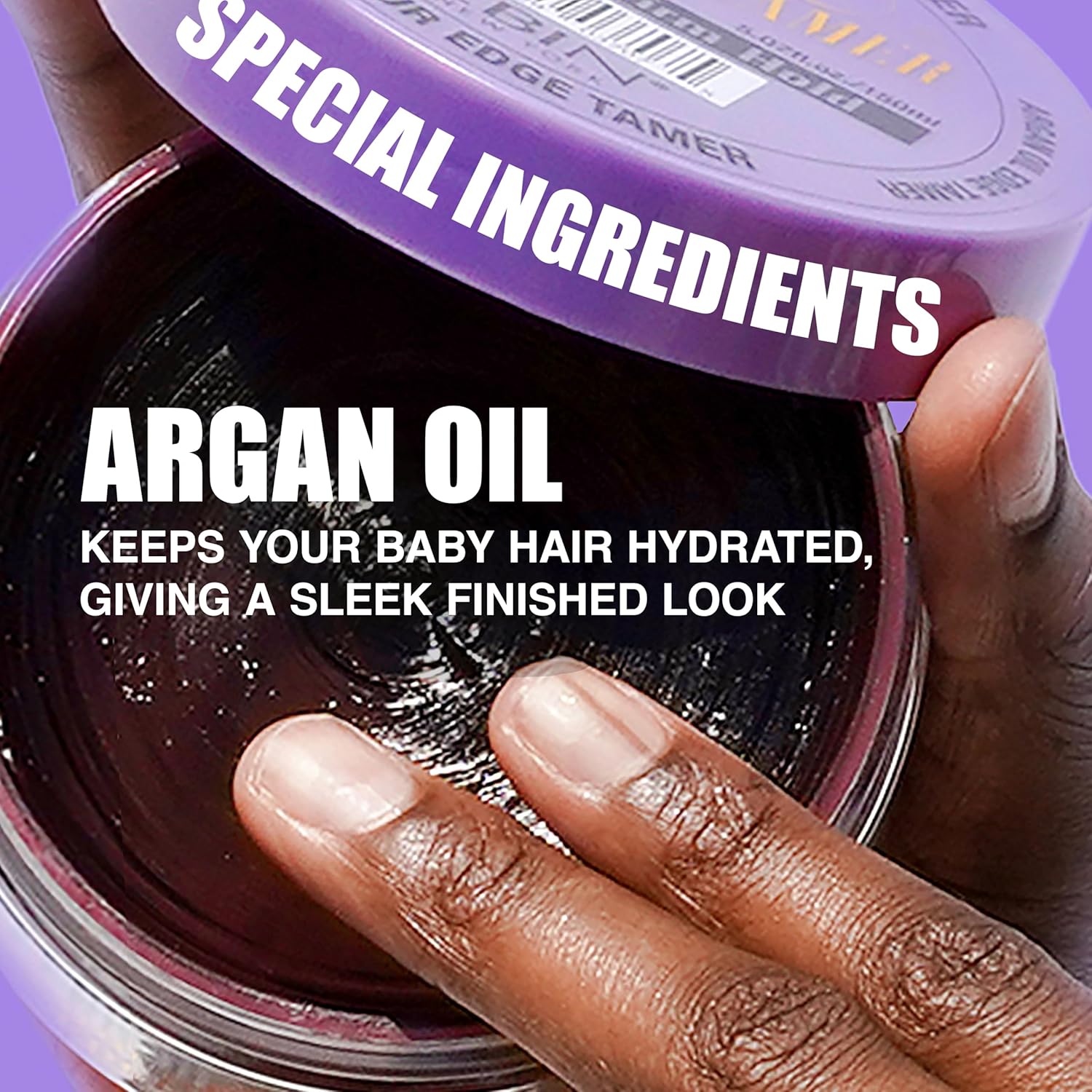24 Hour Edge Tamer Extra Mega Hold, 8.25 oz by EBIN NEW YORK – Humidity-Resistant, Long-Lasting Hold – No Flakes or Residue – Styling Gel for Sleek Looks – Suitable for All Hair Types (1 Pack) - Image 6
