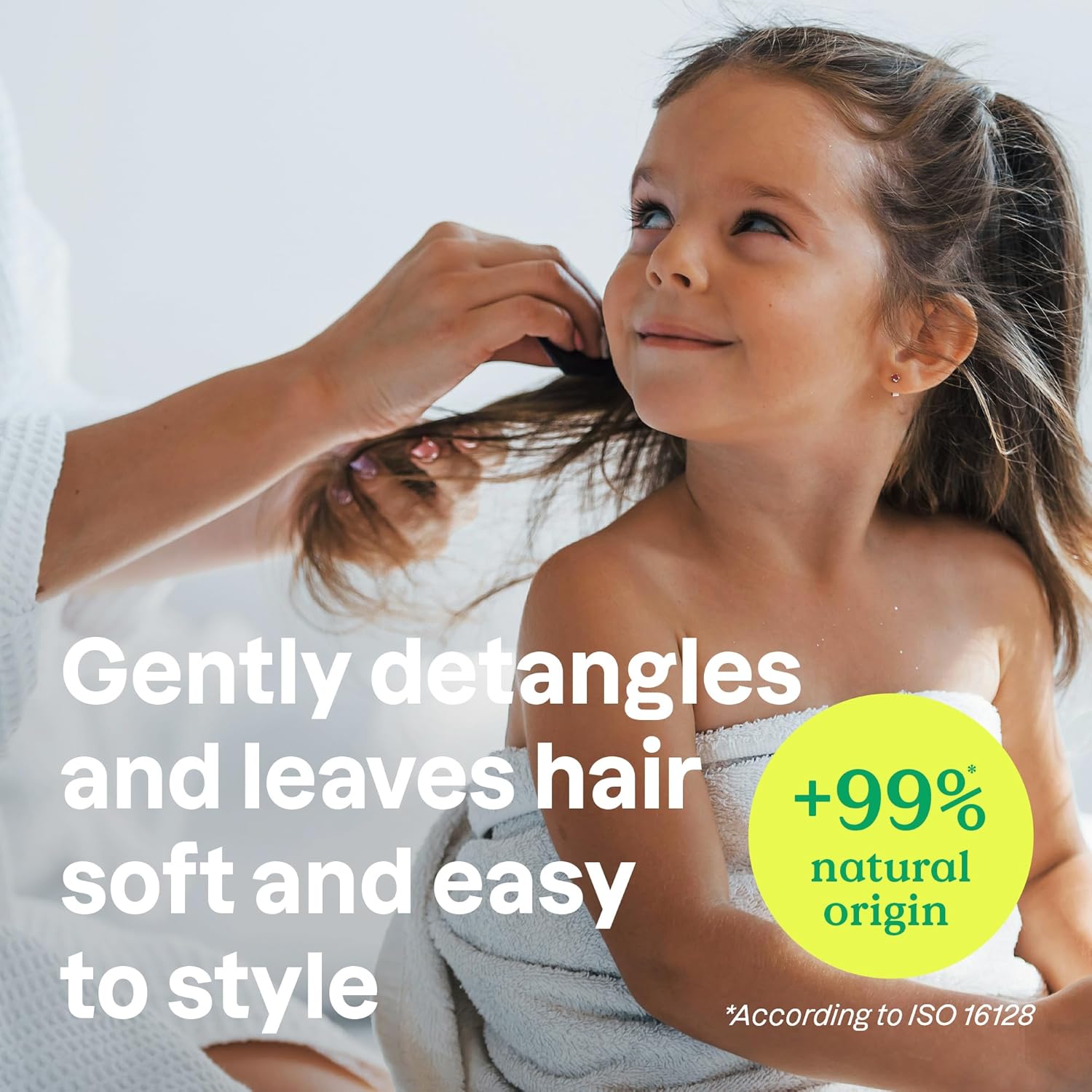 ATTITUDE Rinse-free Hair Detangler Spray for Kids, EWG Verified Leave In Product, Plant- and Mineral-Based Ingredients, Vegan, Watermelon & Coco, 8 Fl Oz - Image 3