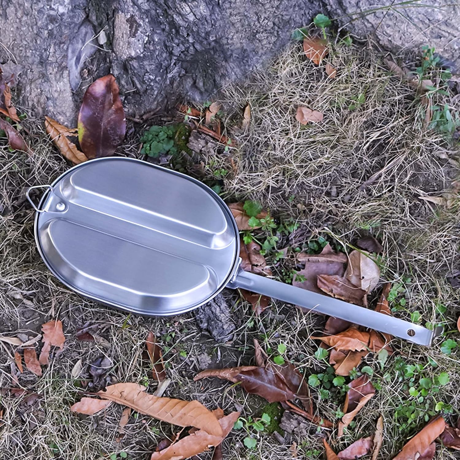 Goetland 304 Stainless Steel US Military Mess Kit Plate Set GI Type Outdoor Camping Hiking Picnic BBQ Beach - Image 8