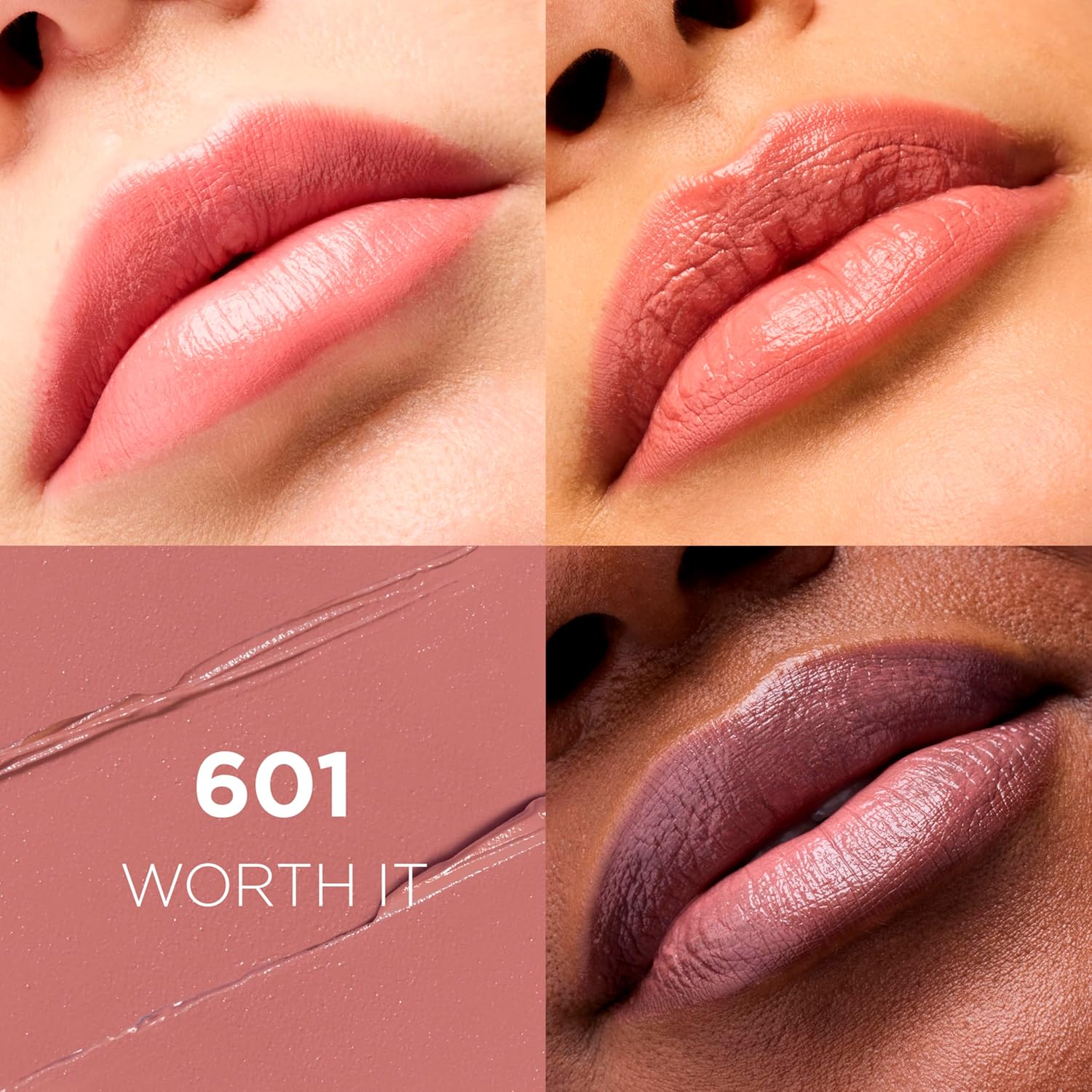 L'Oreal Paris Colour Riche Satin Lipstick for Moisturized Lips,Lip Makeup with Argan Oil and Vitamin E,Worth It,0.13 Oz - Image 3