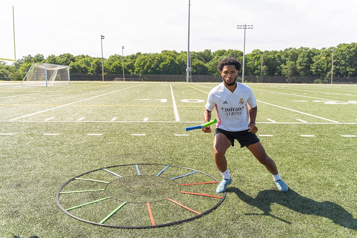 Webby Agility Trainer – Circle Speed and Agility Ladder for High Intensity Reactive Footwork Drills and Skills – A Circular Piece of Reaction Training Equipment That Changes The Way You Move - Image 6