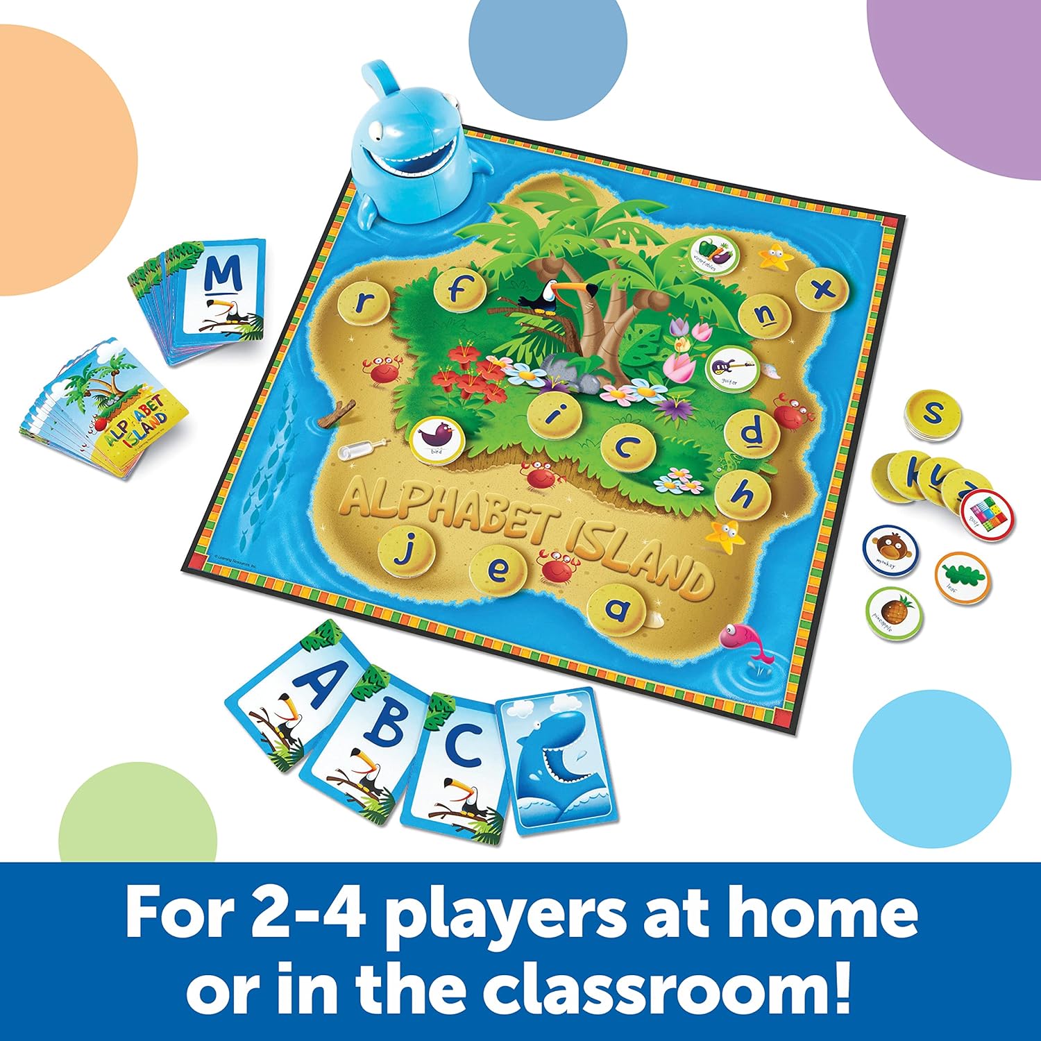 Learning Resources Alphabet Island, Letter & Sounds Game, Language Development Toy, Alphabet Learning Toys, ABC Board Games for Kids, Ages 4+ - Image 5