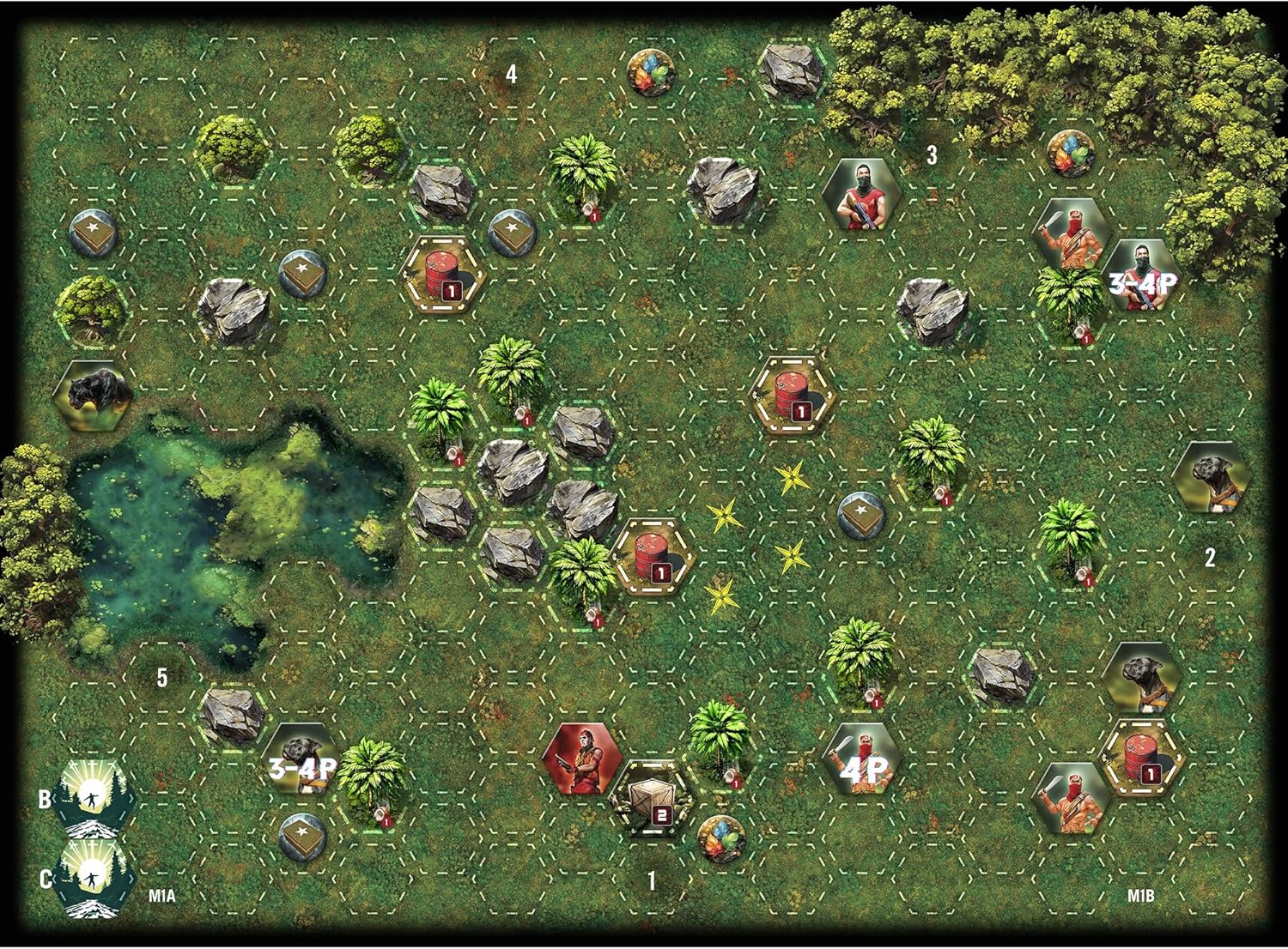Far Cry Cooperative Combat Strategy Board Game - Escape from Rook Islands with Solo & Multiplayer Scenarios, Ages 14+, 1-4 Players - Image 10