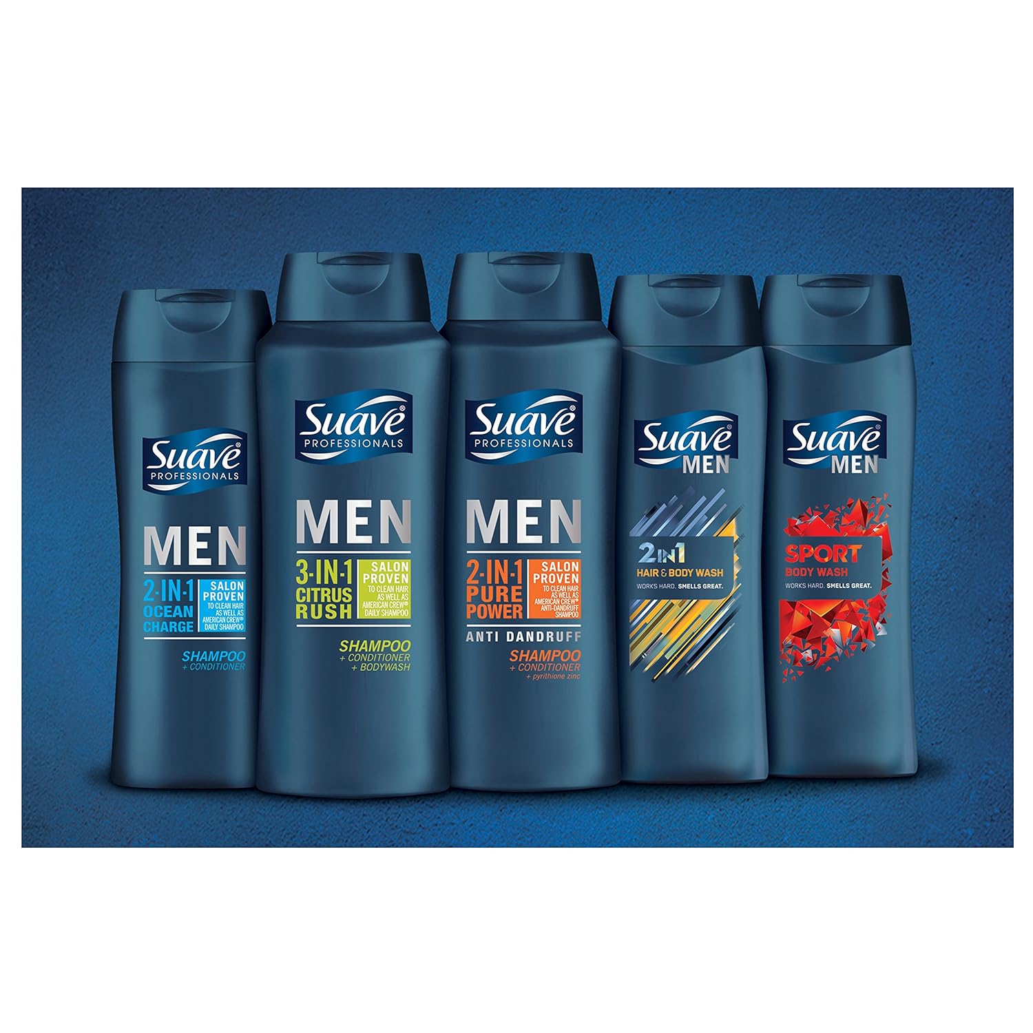 Suave Men Styling Gel, Firm Control, 7 oz - Image 8