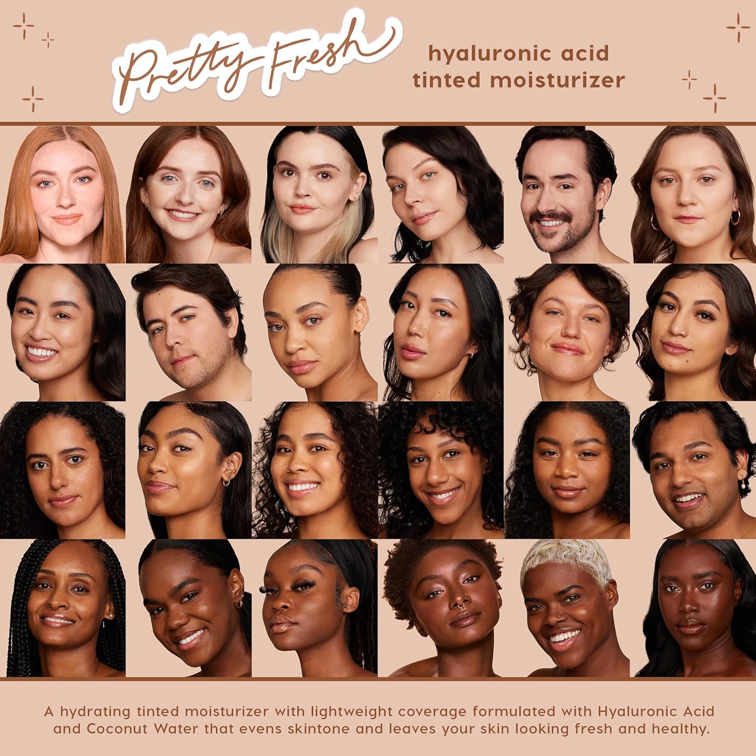 ColourPop Pretty Fresh Tinted Moisturizer - Hydrating Skin Tint & Glowy Summer Makeup with Lightweight Coverage - Made with Hyaluronic Acid & Coconut Water - Fair 2W (1.45 oz) - Image 7