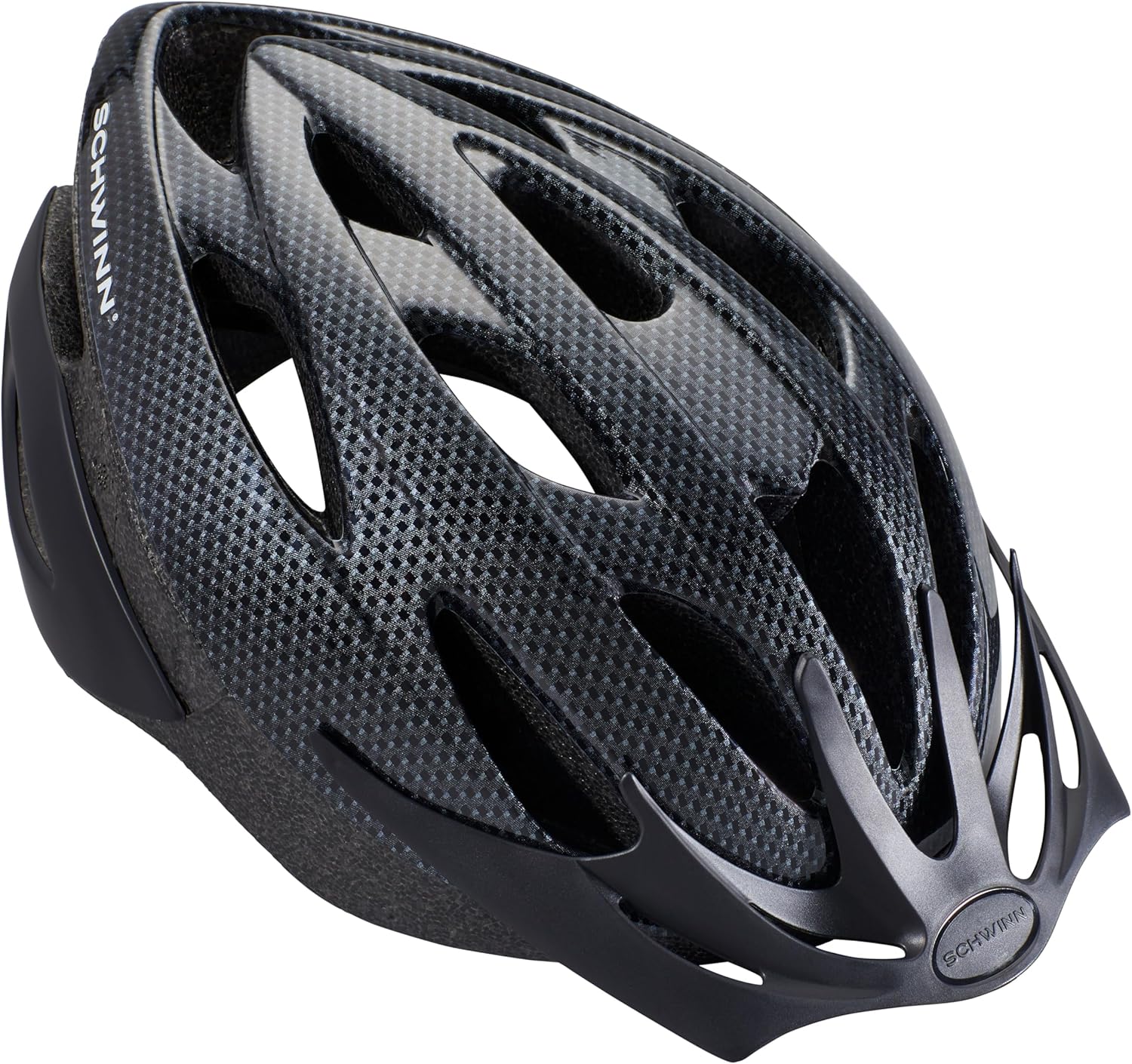 Schwinn Thrasher Bike Helmet for Adult Men Women Age 14+ with Suggested Fit 58-62cm, Multi-Mode Rear LED Light or No Light Option, Lightweight with Adjustable Side and Chin Strap, Bike Accessories - Image 2