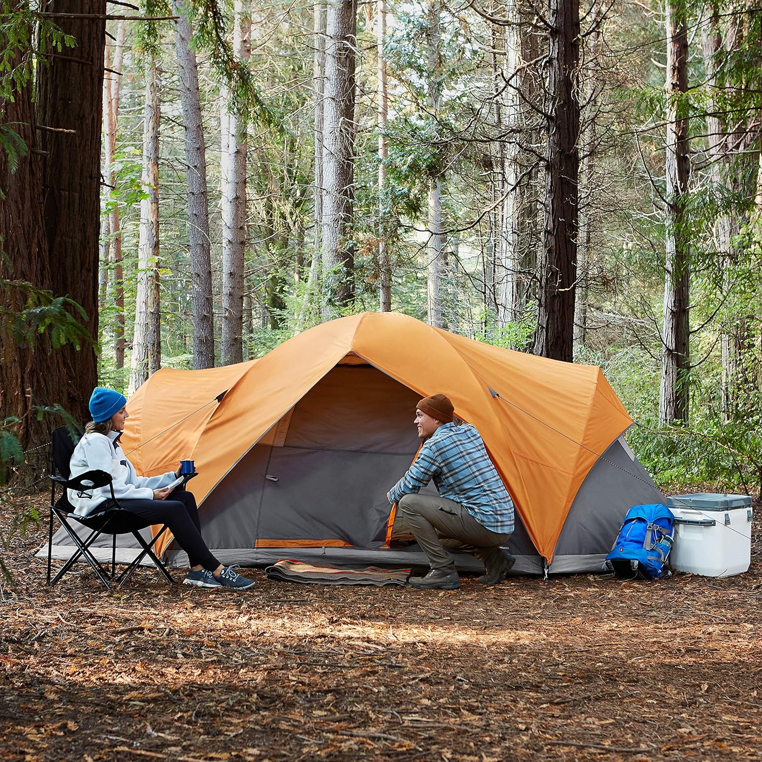 Amazon Basics Camping Tent, 3-Season Dome Design with Rainfly - Image 8